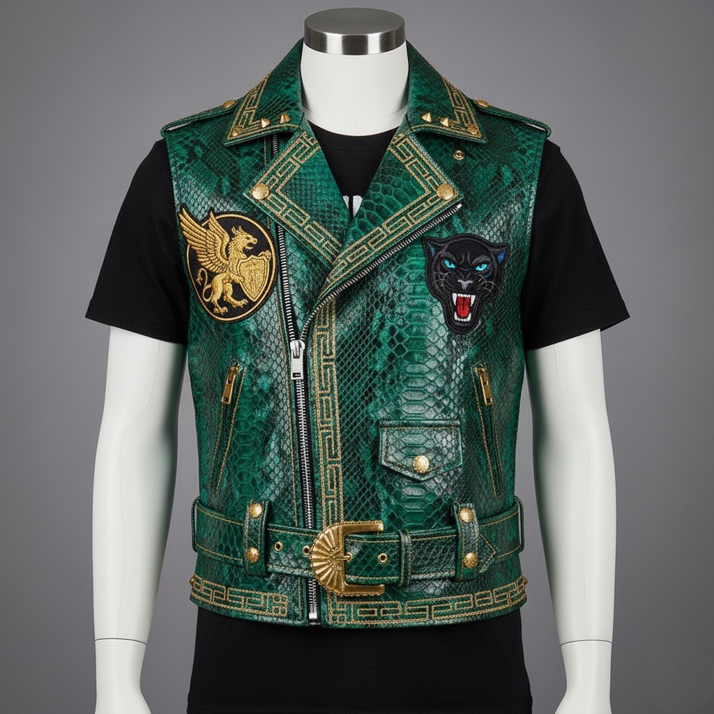 Custom Leather Vests