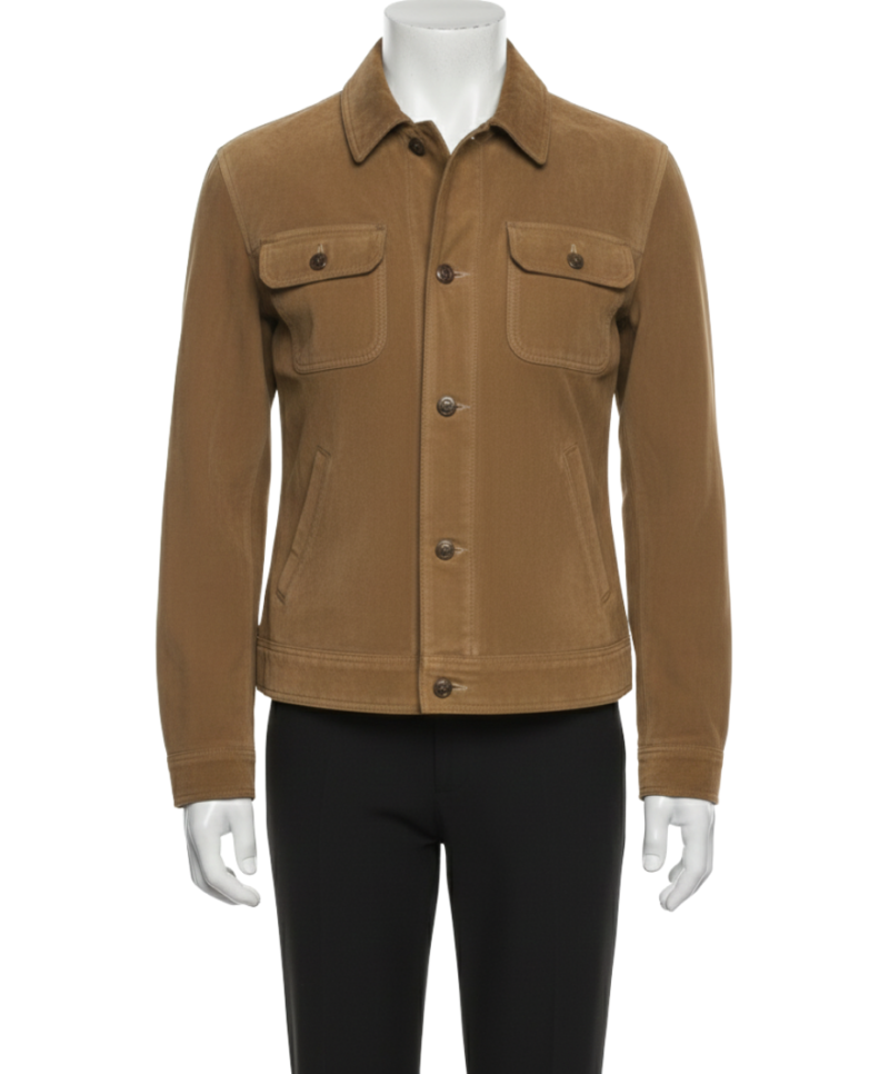 A premium brown suede jacket women featuring a luxury tailored fit and handmade brown womens suede jacket craftsmanship.