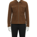 A premium dark brown suede leather jacket women edition featuring a luxury tailored fit and handmade brown suede leather jacket womens craftsmanship.