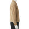 A premium handcrafted tan suede leather jacket for men featuring a Mens Suede Leather Jacket design.