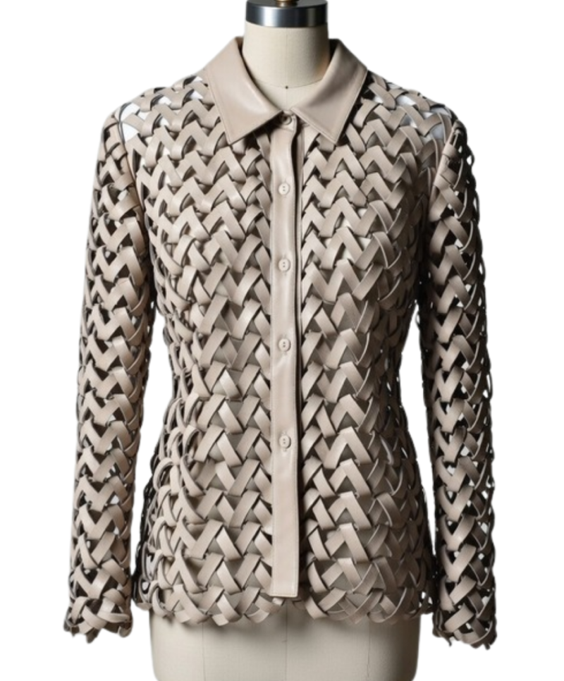 women woven jacket