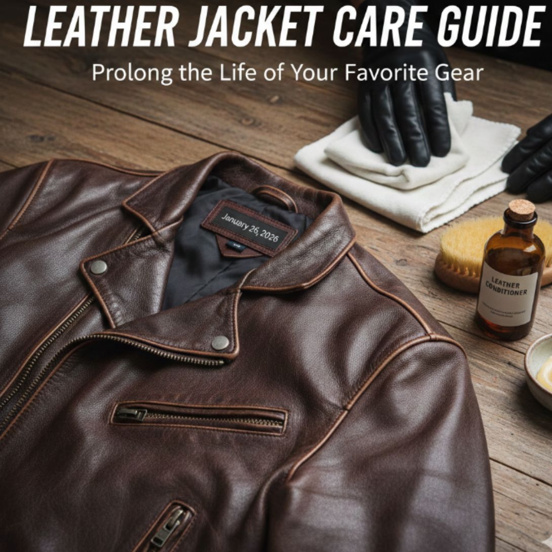 How to Care for Leather Jackets