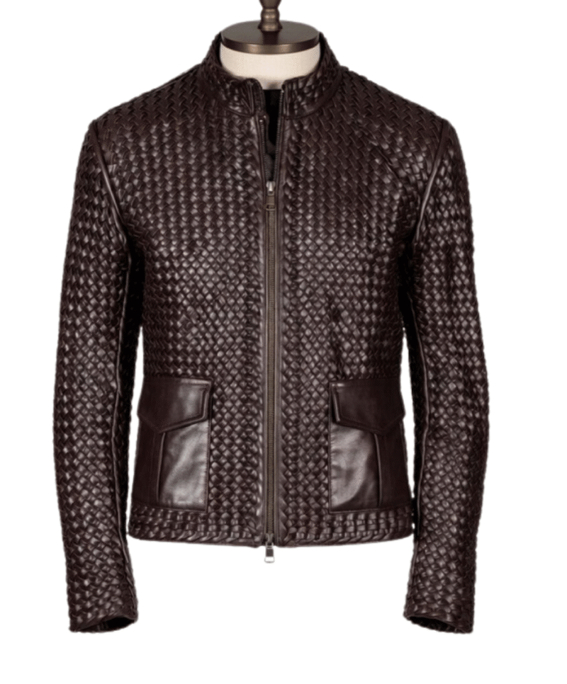 men woven jacket